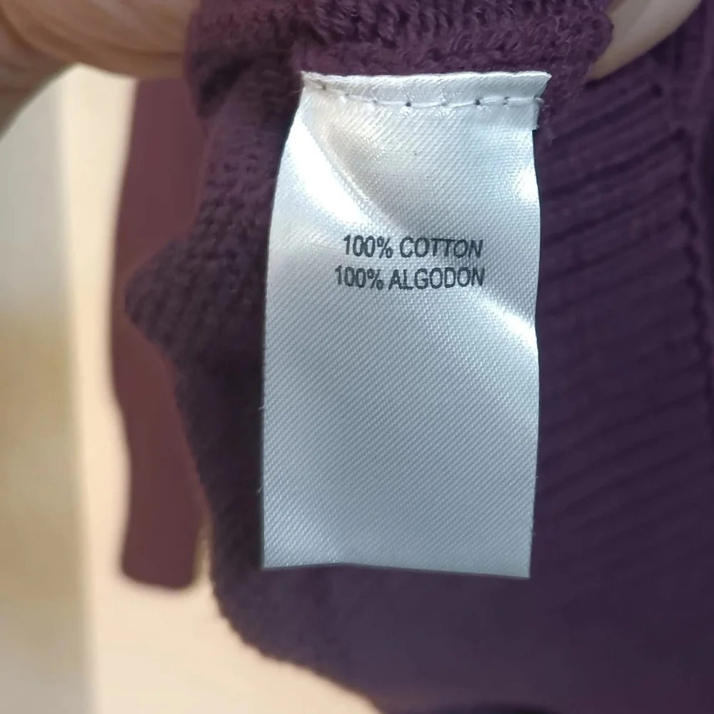 Weatherproof Men's Burgundy Snowflake Zip-Up Sweater